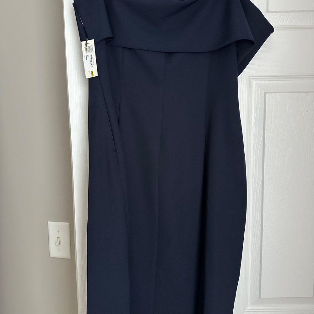 Navy Eliza J Dress – Size 14 – Classic Elegant Style - Picture 2 of 4